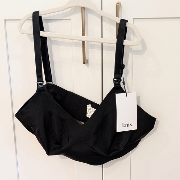 knix Other - Knix Nursing Black Bra
